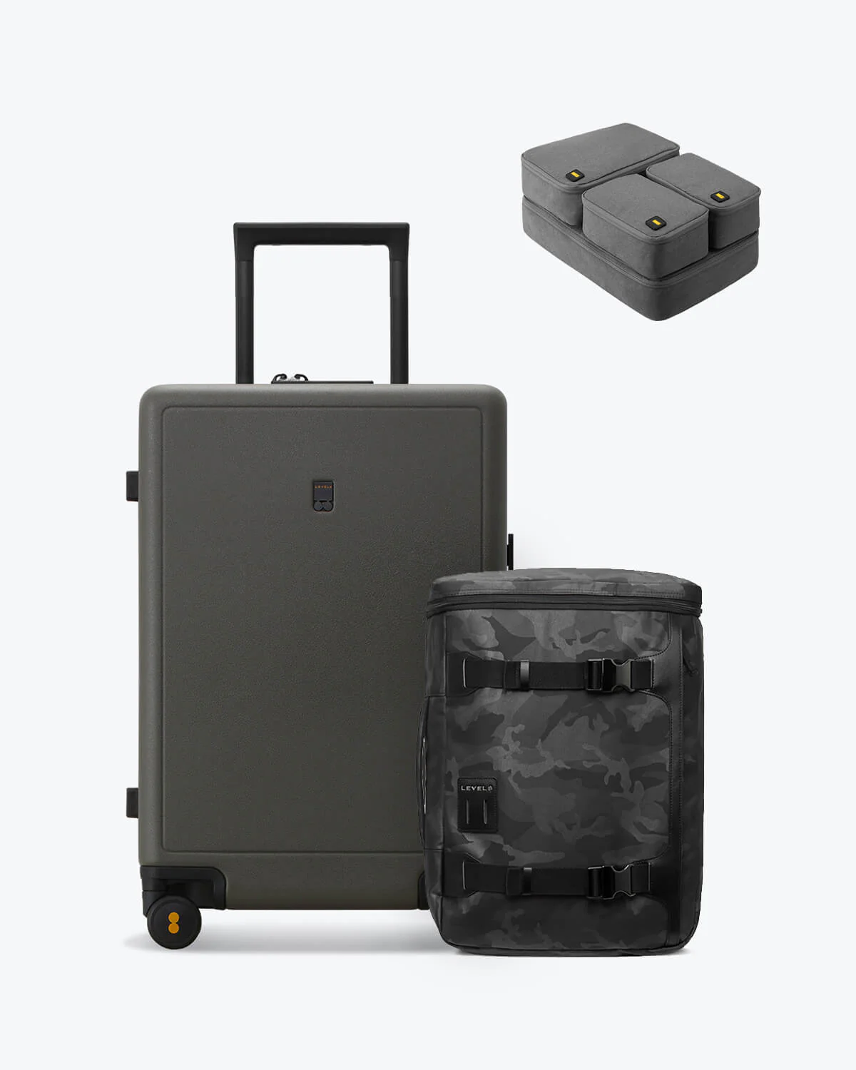 Jungle Backpack and Matte Carry-on (20'') Luggage Set - Image 11