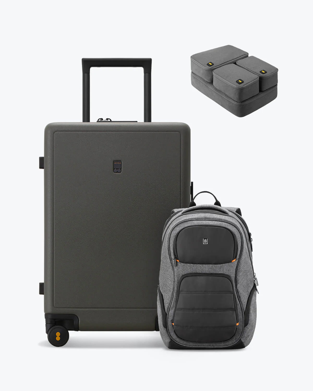 Condor Backpack and Matte Check-in (24'') Luggage Set - Image 15