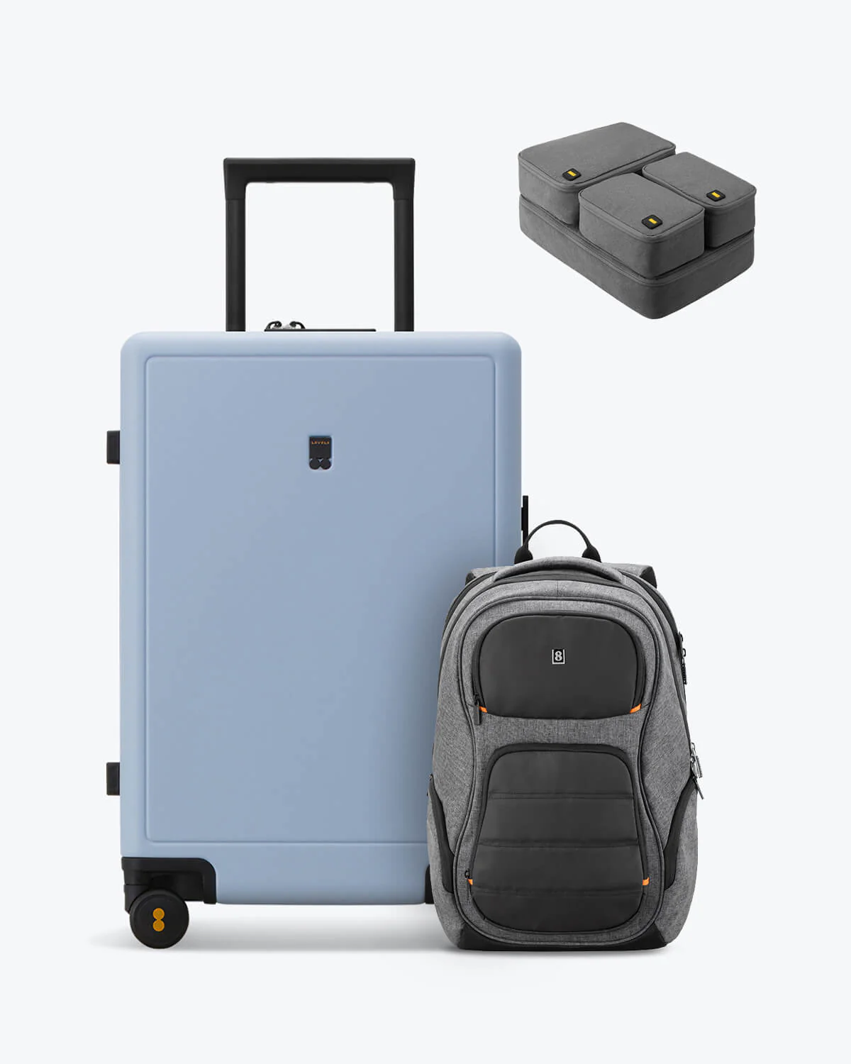 Condor Backpack and Matte Check-in (24'') Luggage Set - Image 23