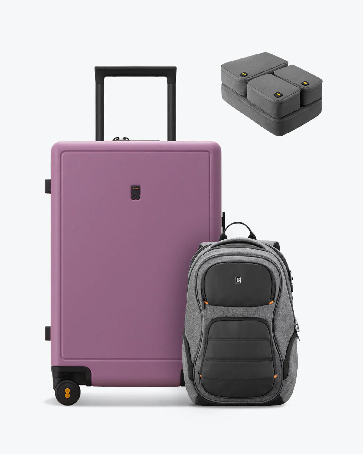 Condor Backpack and Matte Check-in (24'') Luggage Set - Image 30