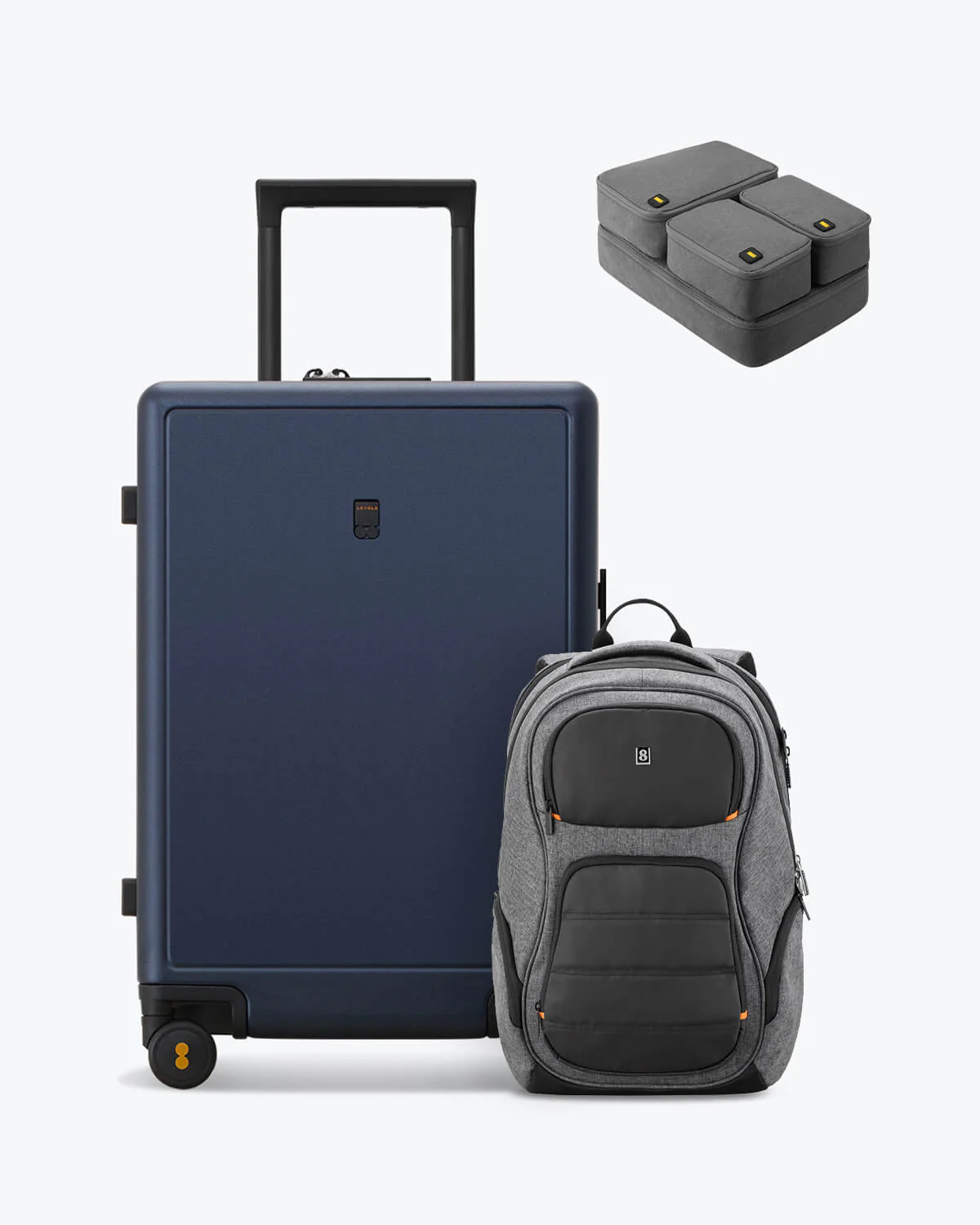 Condor Backpack and Matte Check-in (24'') Luggage Set - Image 8