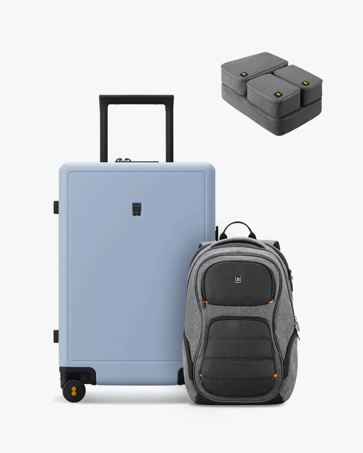 Condor Backpack and Matte Carry-on (20'') Luggage Set - Image 29