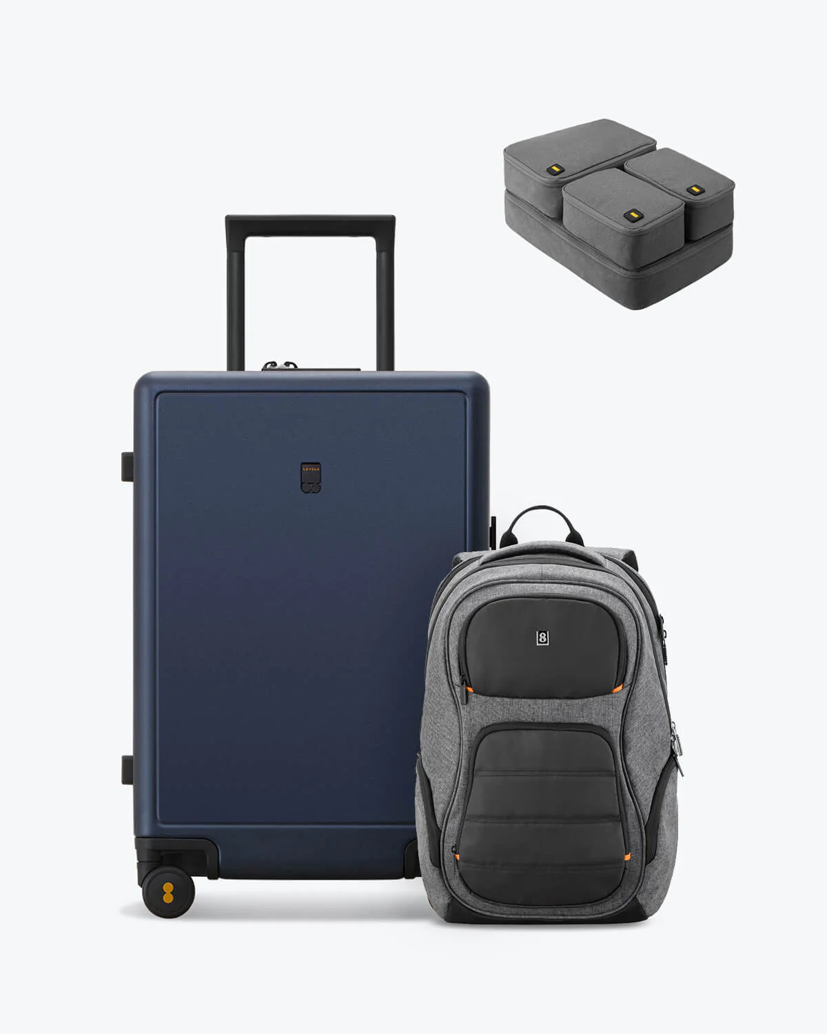 Condor Backpack and Matte Carry-on (20'') Luggage Set - Image 9