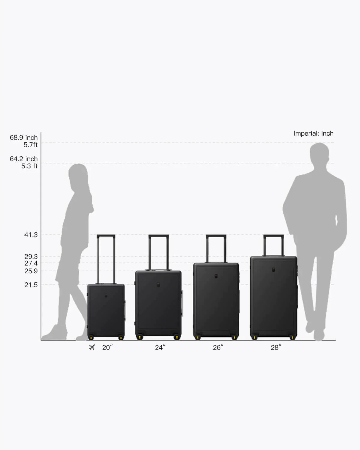 Luminous Textured Carry-On 18''/20'' - Image 40