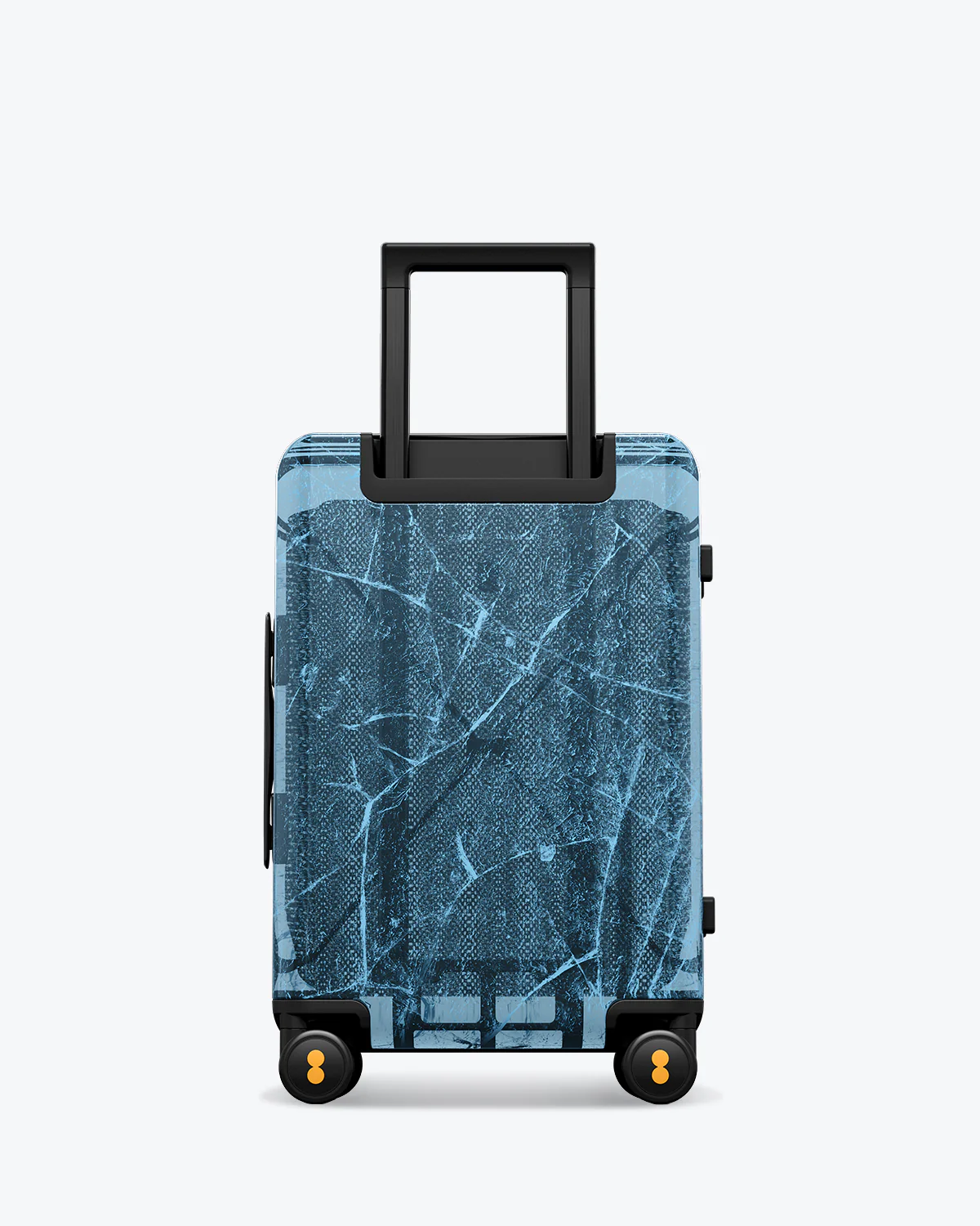 Eco Transparent Carry-On Luggage 20" Blue (Only available in EU) - Image 6