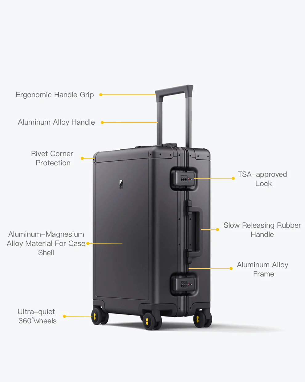 Gibraltar Aluminum Carry-On 20" - Image 13