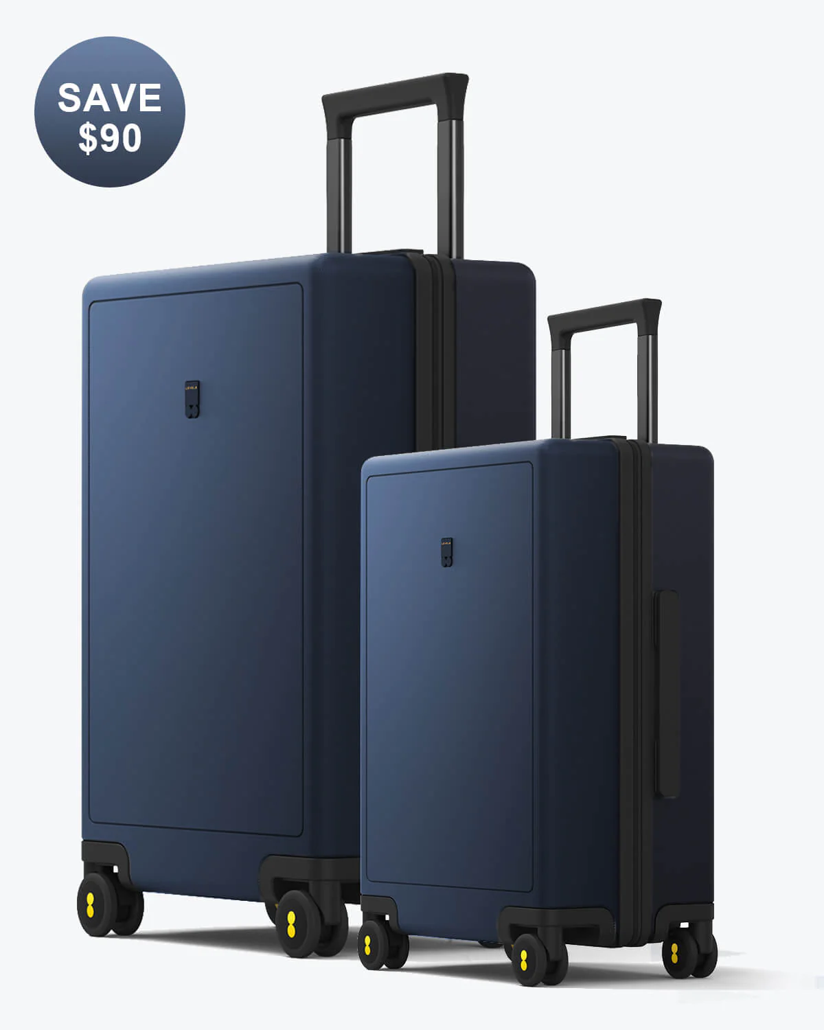Luminous Textured Luggage Set 20'' & 24'' - Image 23